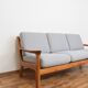 Mid-century danish teak sofa by Juul Kristensen, 1960s