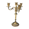 Bronze candlestick 3 branches 4 fires