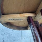 Thonet beech pedestal table from the 1900s