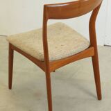 Set van 4 dens design R. Borregaard voor Viborg eetkamerstoelen