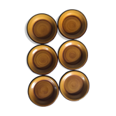 Lot de 6 assiettes