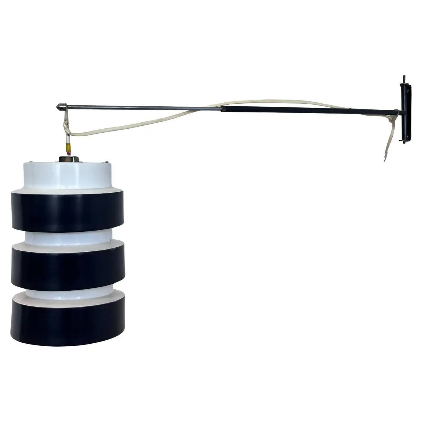 Mid-century adjustable wall lamp designed by Josef Hurka for Napako, 1970s