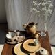 Village France stoneware jug H16.5