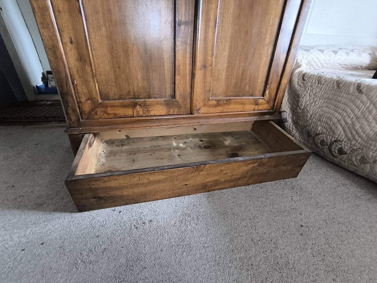 Louis Philippe oak wardrobe