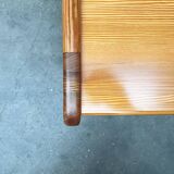 Vintage coffee table in Swedish pine by Yngve Ekström for Swedese, 1970s.