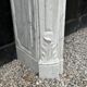 Louis XV Style Fireplace In Carrara Marble, Circa 1880