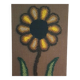 Grande tapisserie rétro à fleurs