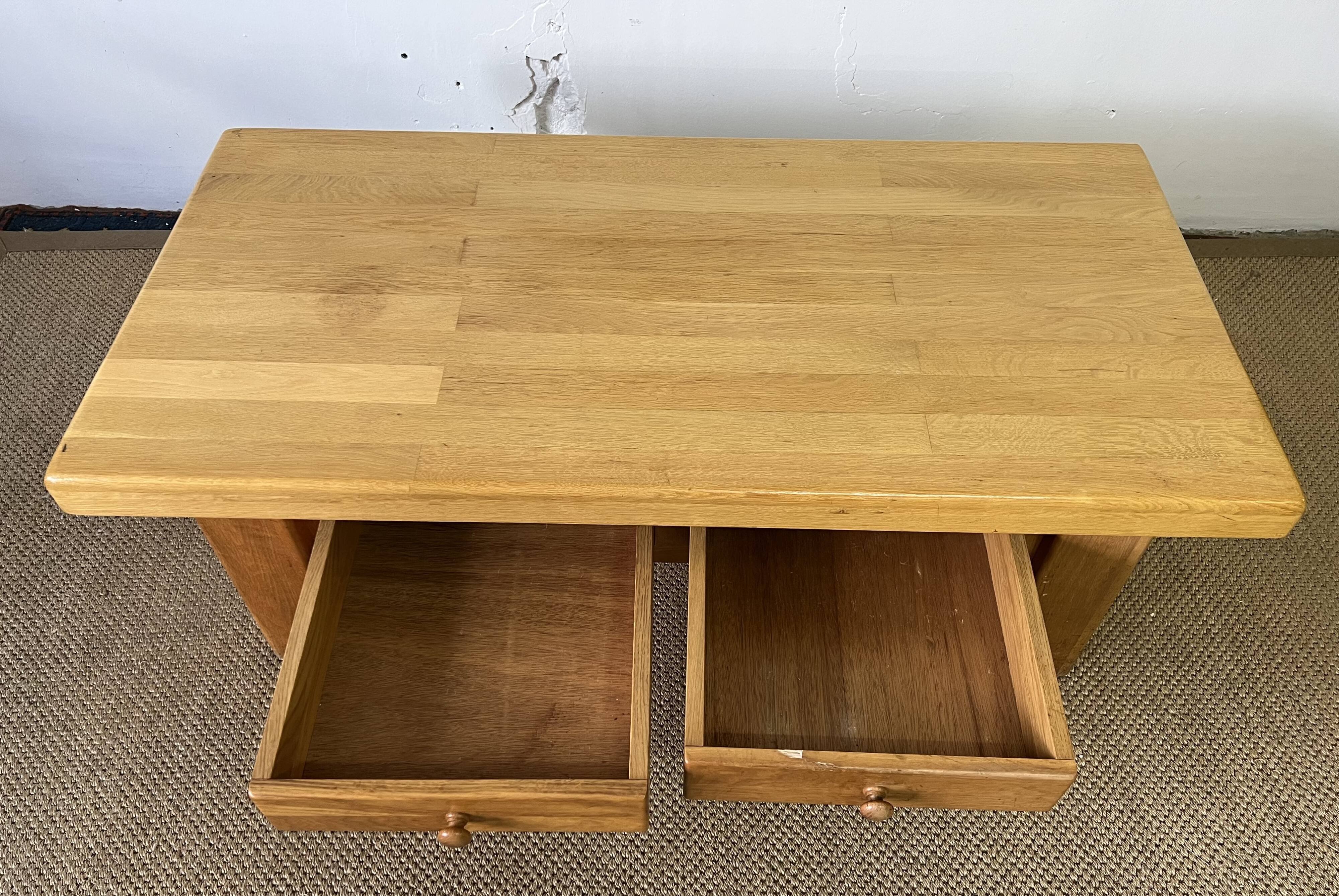 Solid wood coffee table