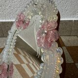 Murano glass psyche mirror from the 50s