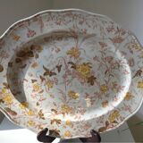 Grand plat en céramique Brown Westhead Moore & Co XIX