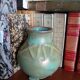 Flamed stoneware vase from the early 20th century