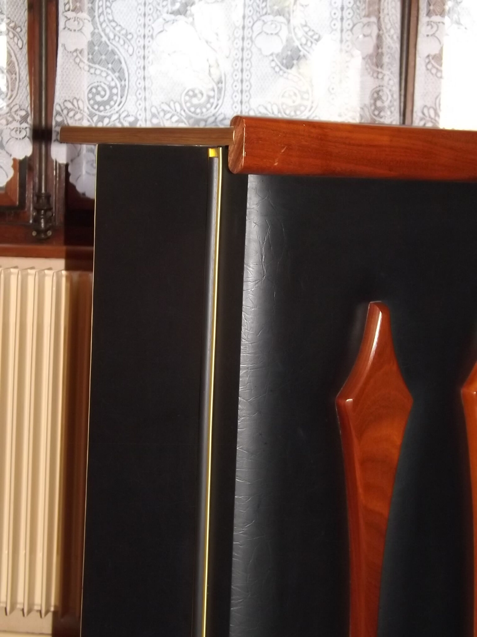 Bar en palissandre formica vintage 1960