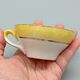 9-cup coffee set, textured yellow Moulin des Loups milk jug