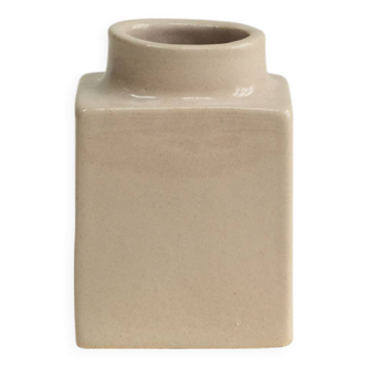 Cuubik small opal vase