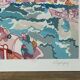 Lithograph by Charles Lapicque (1898-1988) - Maneuvers in the harbour of Brest