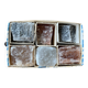 Salt crystal samples ~ souvenir from the Salzbergwerk salt mine Berchtesgaden Germany