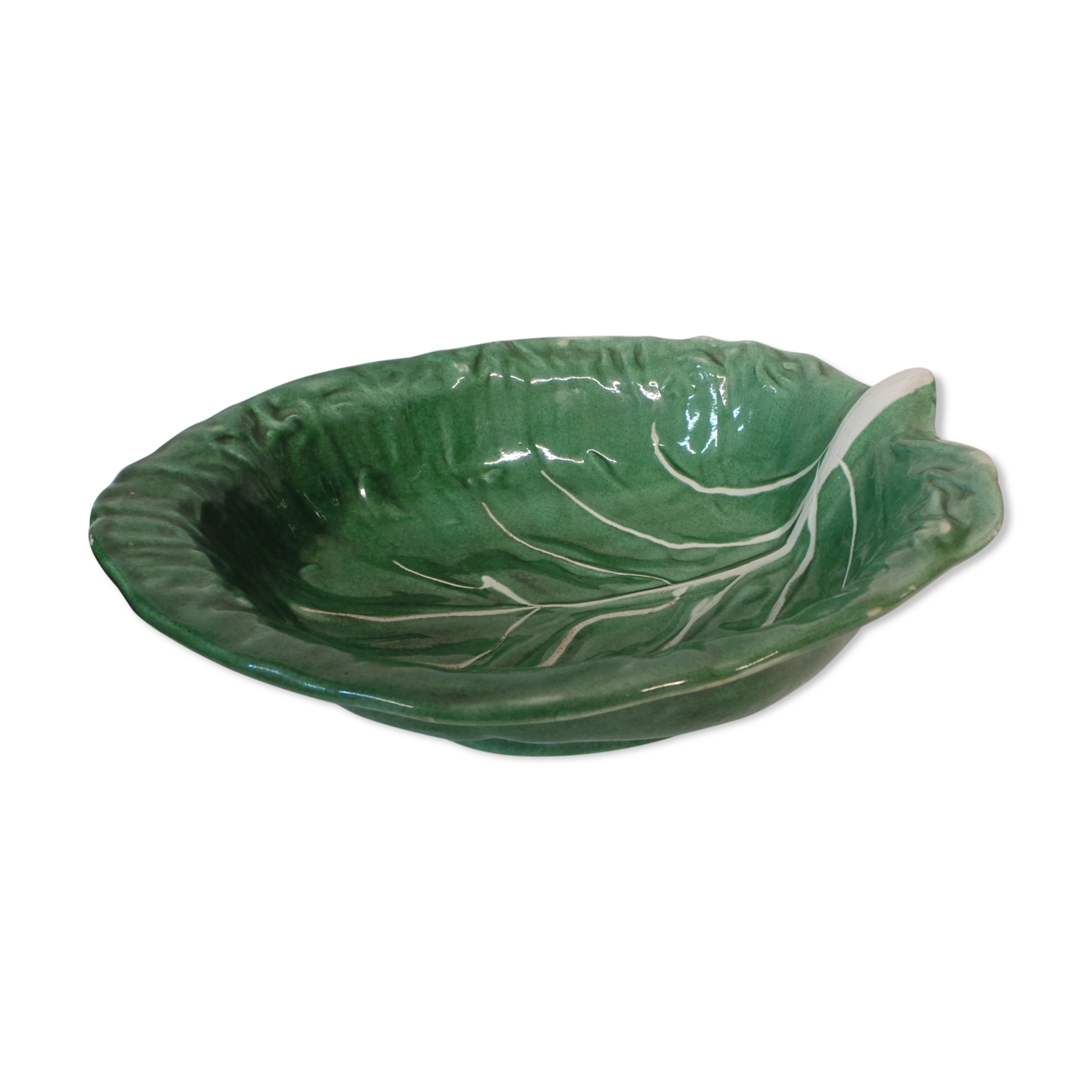 Flat saladier hollow leaf shape Gerber bets