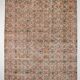 7x10 Tapis Pumpink Orange & Black Persan, 208x316Cm