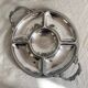Stainless steel dish Jean Couzon with fish handles