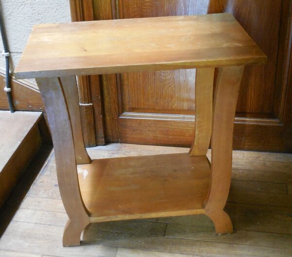 Table d’appoint deux plateaux époque 1950