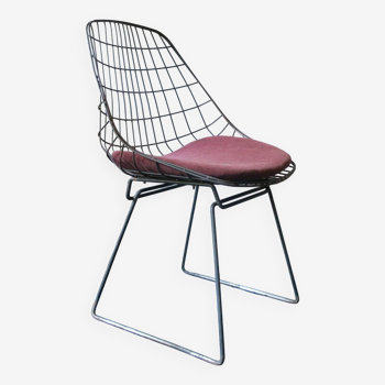 Mid century SM05 side chair by Cees Braakman for Pastoe, 1950s