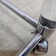 Vintage glass and chrome drinks trolley / tea trolley / side table