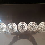 Lot of 5 old blown glasses