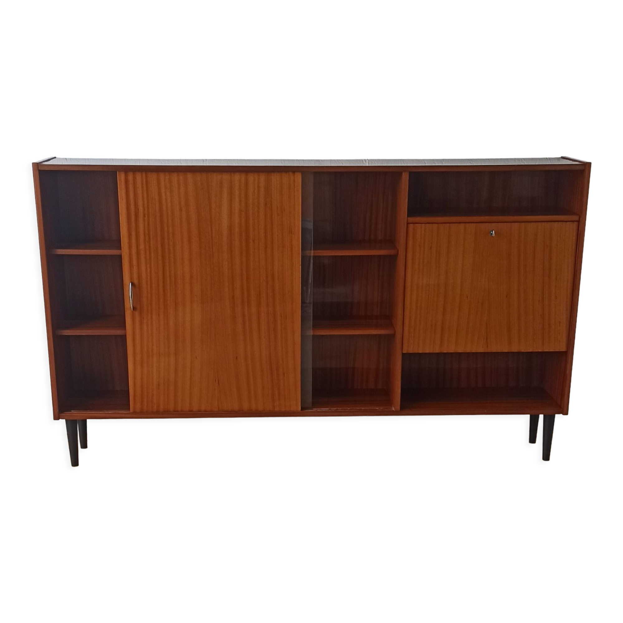 Buffet moderniste étagère des années 1970