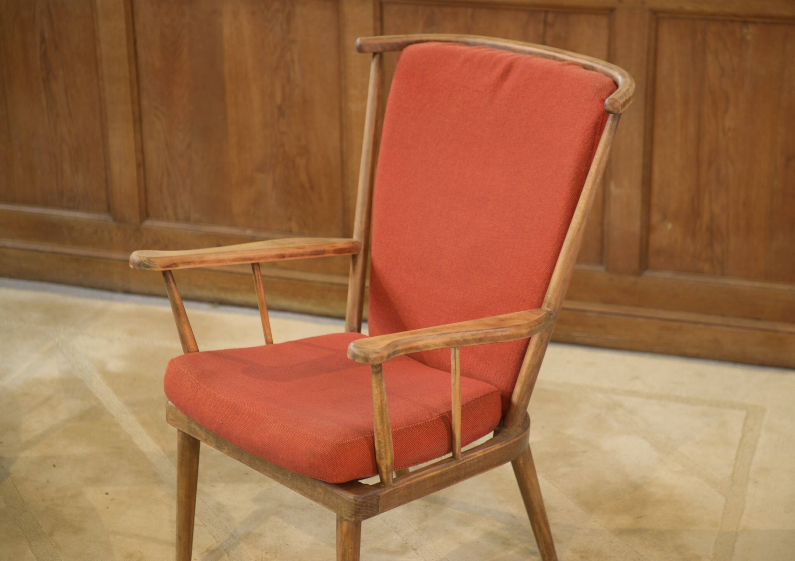 Paire de fauteuils éventail Baumann 1960’s