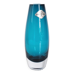 Vase vintage en cristal - vannes