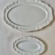 Shaped plates and dishes in Sarreguemines earthenware.
