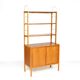 Teak bookcase by Bertil Fridhagen 1960s