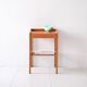 Table de chevet scandinave en teck