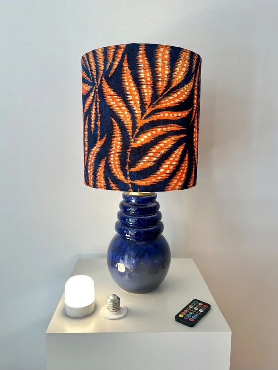 Upcycled lamp made from Scheurich vase model Vienna.