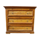 Commode en bois massif et bambou