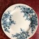 Lot of 3 flat plates in earthenware Choisy the King Iron Earth model Pompadour