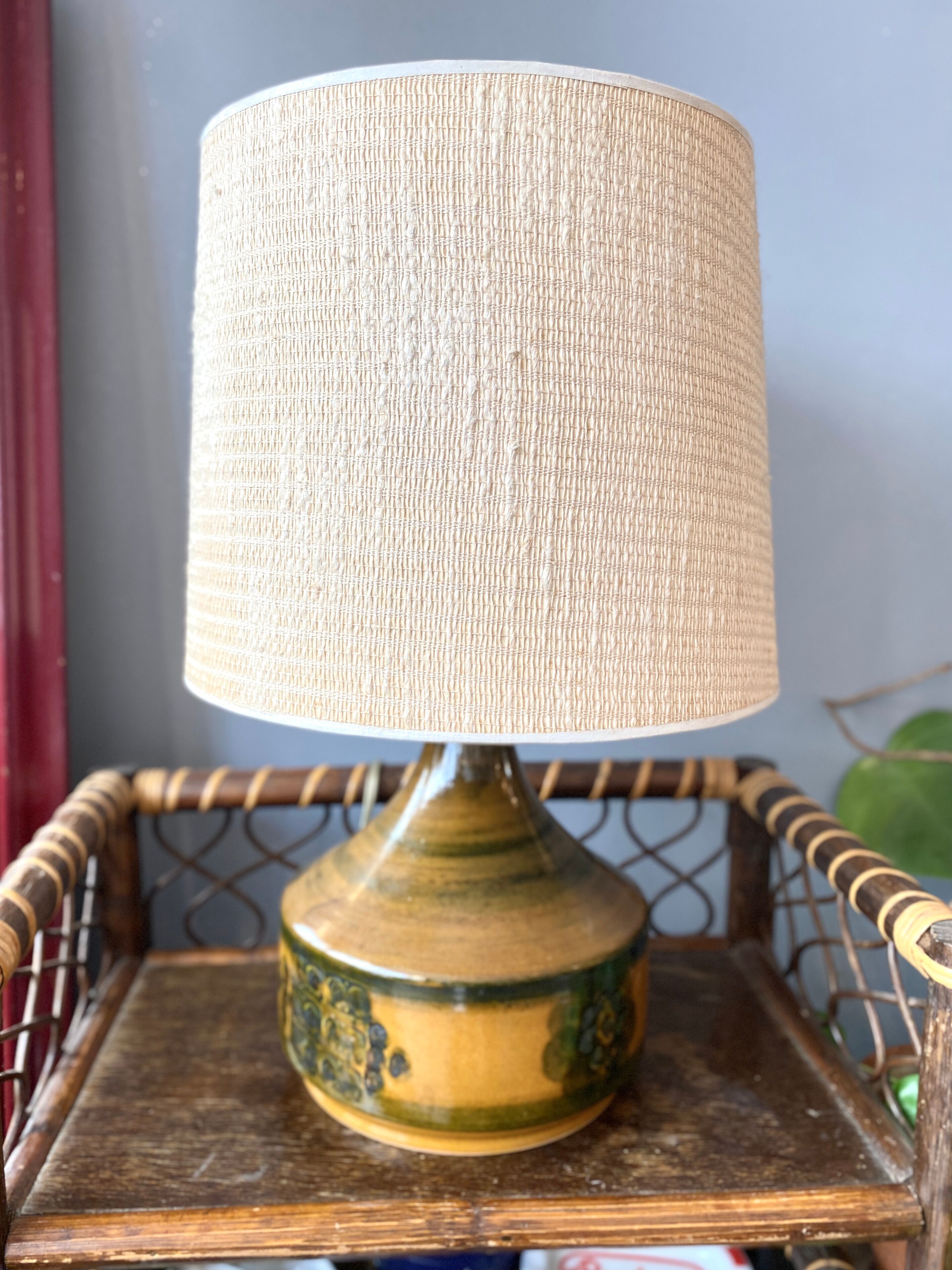 Danish ceramic lamp Hanne Stentoj from the 1960s.
