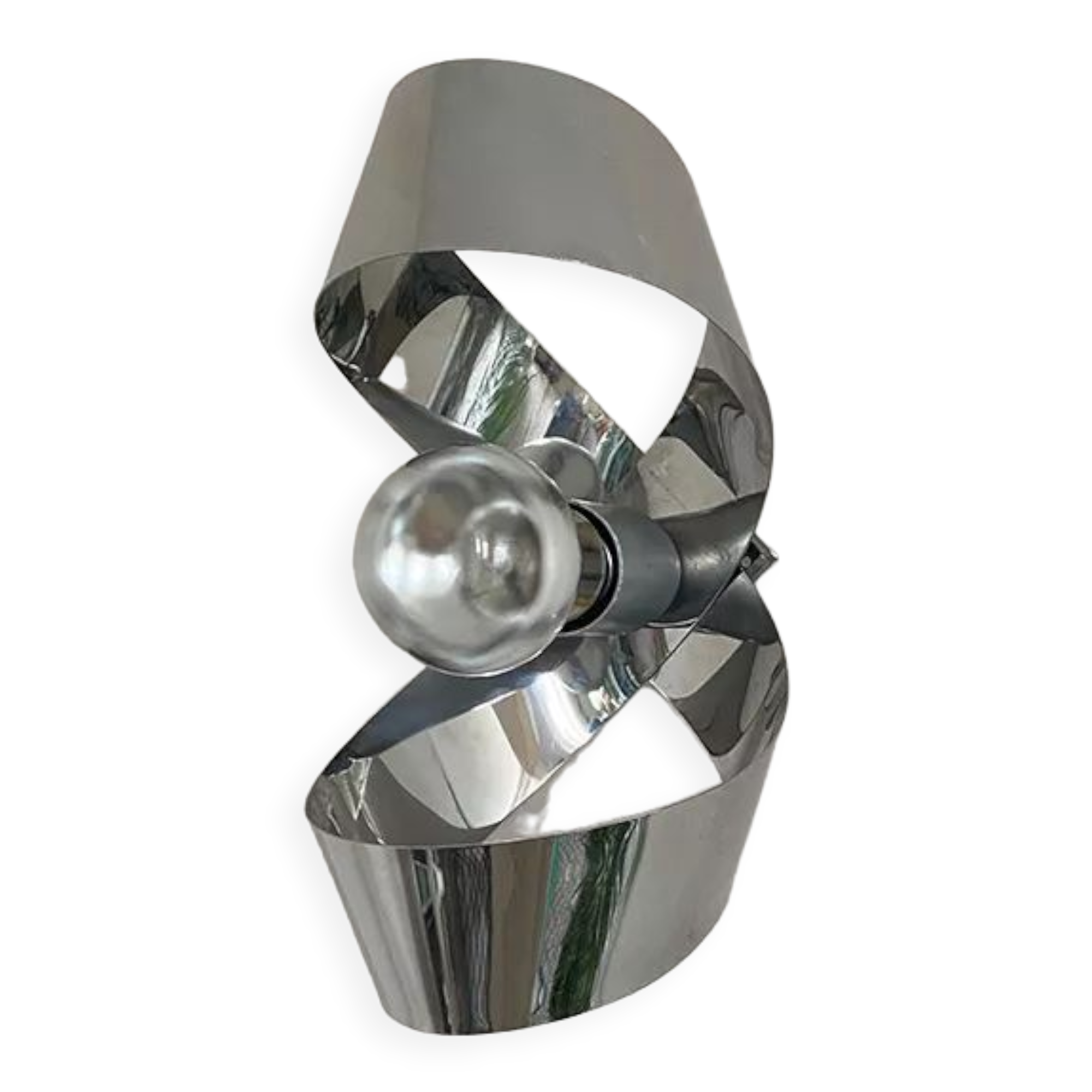 Aluminum knot wall lamp