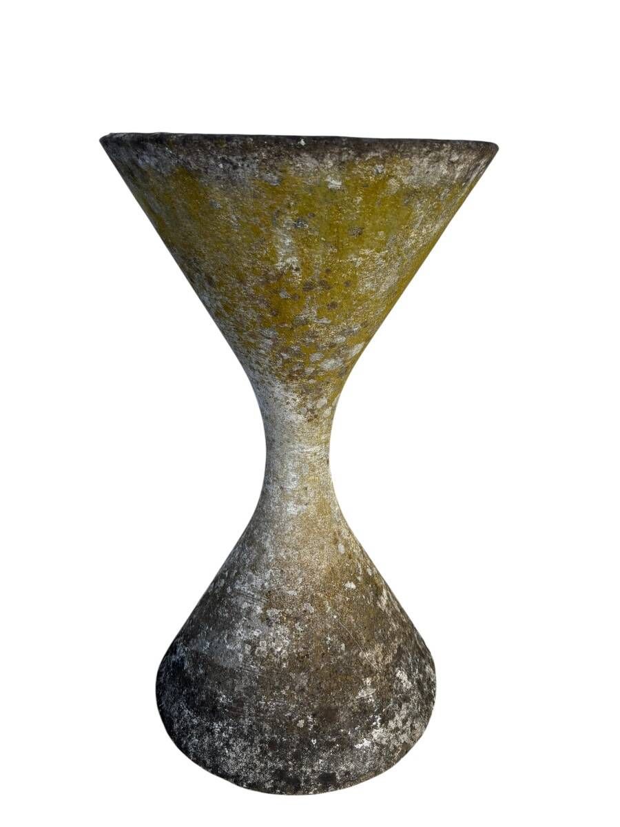 Paire de pot Diabolo par Willy Guhl hauteur 64 cm