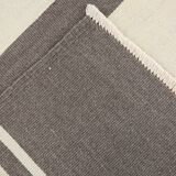 Beige & Gray Ethnic Kilim Rug, 225x276Cm