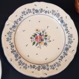 5 floral plates