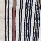 Tapis kilim tissage ancien de mali fait main 134x254 cm