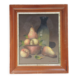 Tableau huile sur toile signé