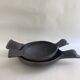 Small terracotta bird plate