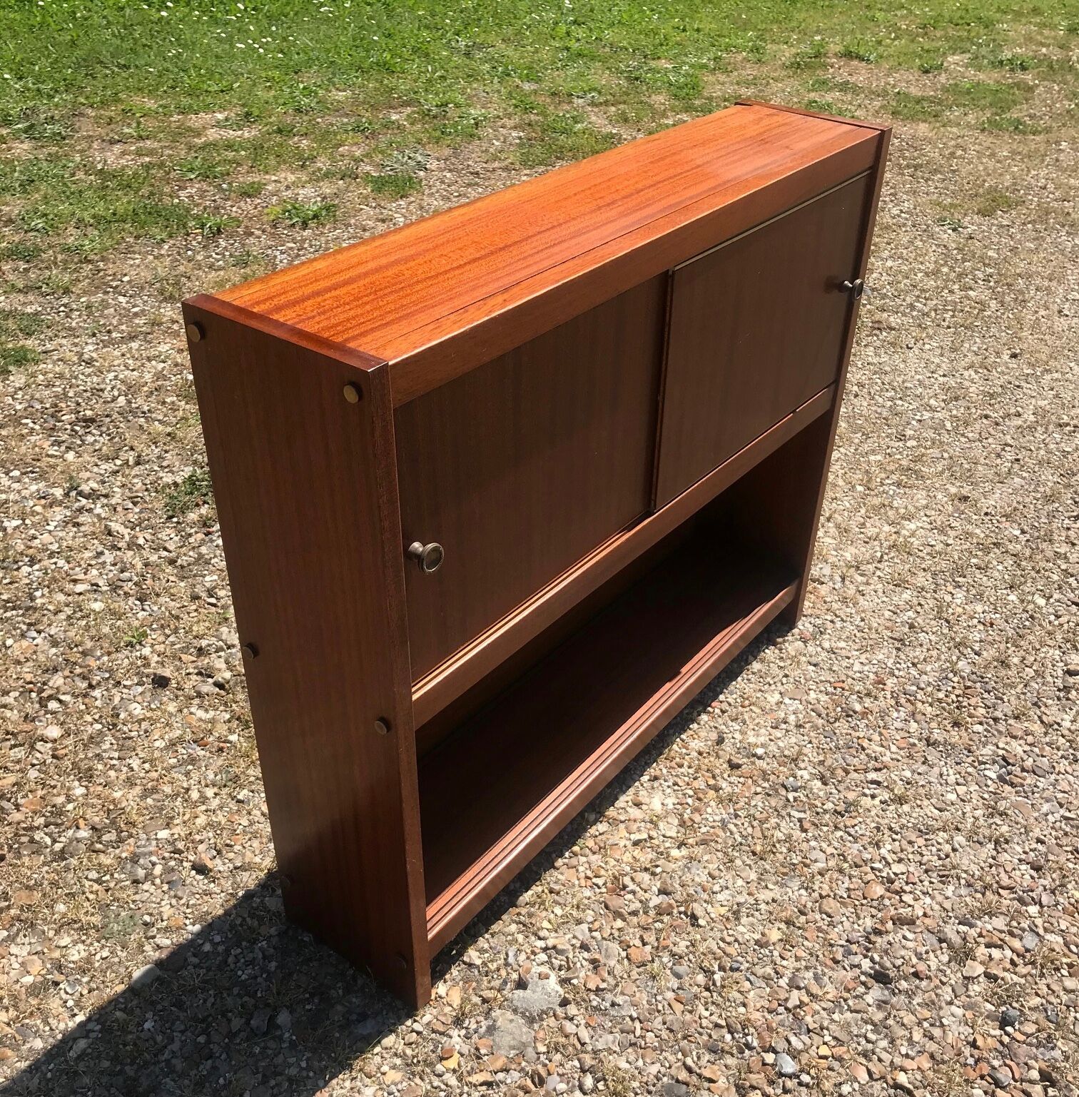Mahogany storage cabinet