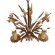 Hollywood Regency hanging lamp by Hans Kögl made in the 1960s