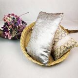Round wicker flat basket