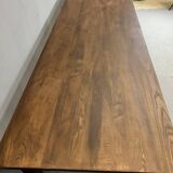 Farmhouse table "Dark Brown", spindle legs XXL 300 X 90 cm