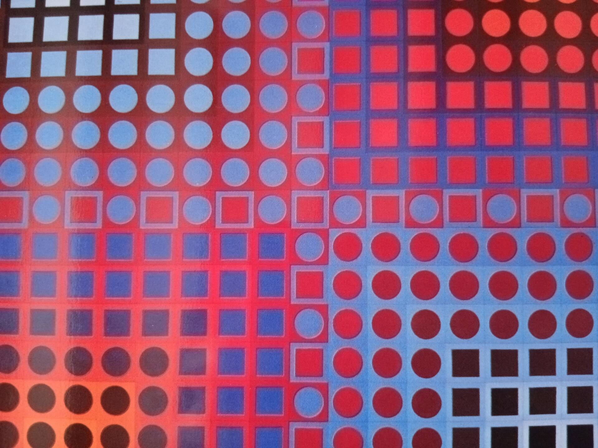 Sérigraphie Pp art Victor Vasarely - Éditions du Griffon