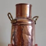 Small copper milk jug